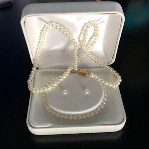Freshwater pearl set